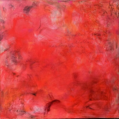 Red three! by Isabel Kleinert, Painting for Sale on Select