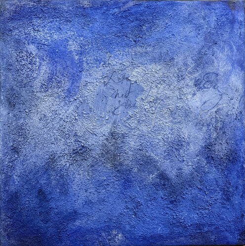 In love with blue by Isabel Kleinert, Painting for Sale on Select
