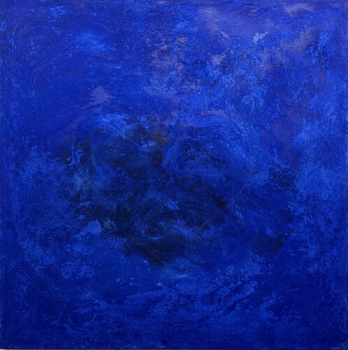 Heart blue by Isabel Kleinert, Painting for Sale on Select