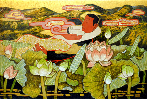 Summer Love by Bui Trong Du, Painting for Sale on Select