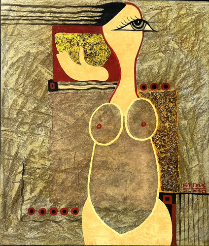The beginning by Bui Trong Du, Painting for Sale on Select
