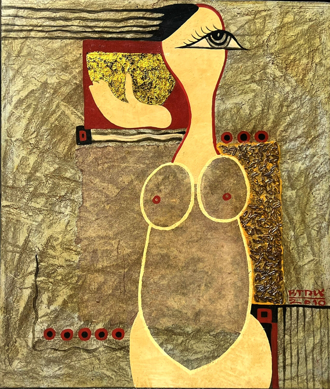 The beginning Bui Trong Du Original painting for sale