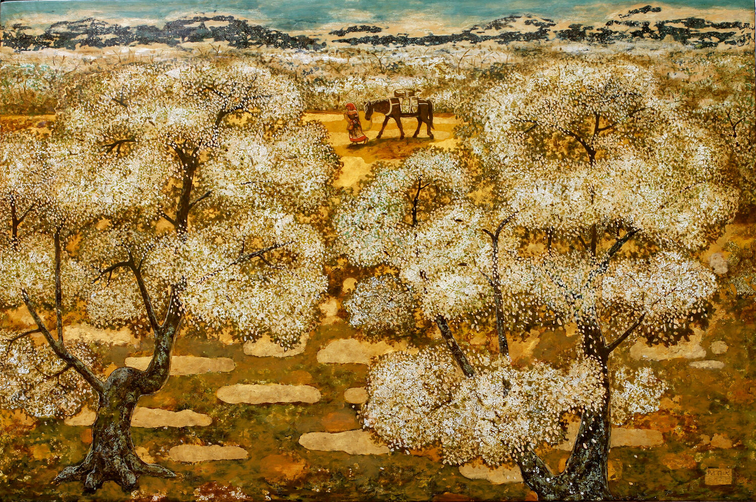 Spring In The Highlands Bui Trong Du Original painting for sale