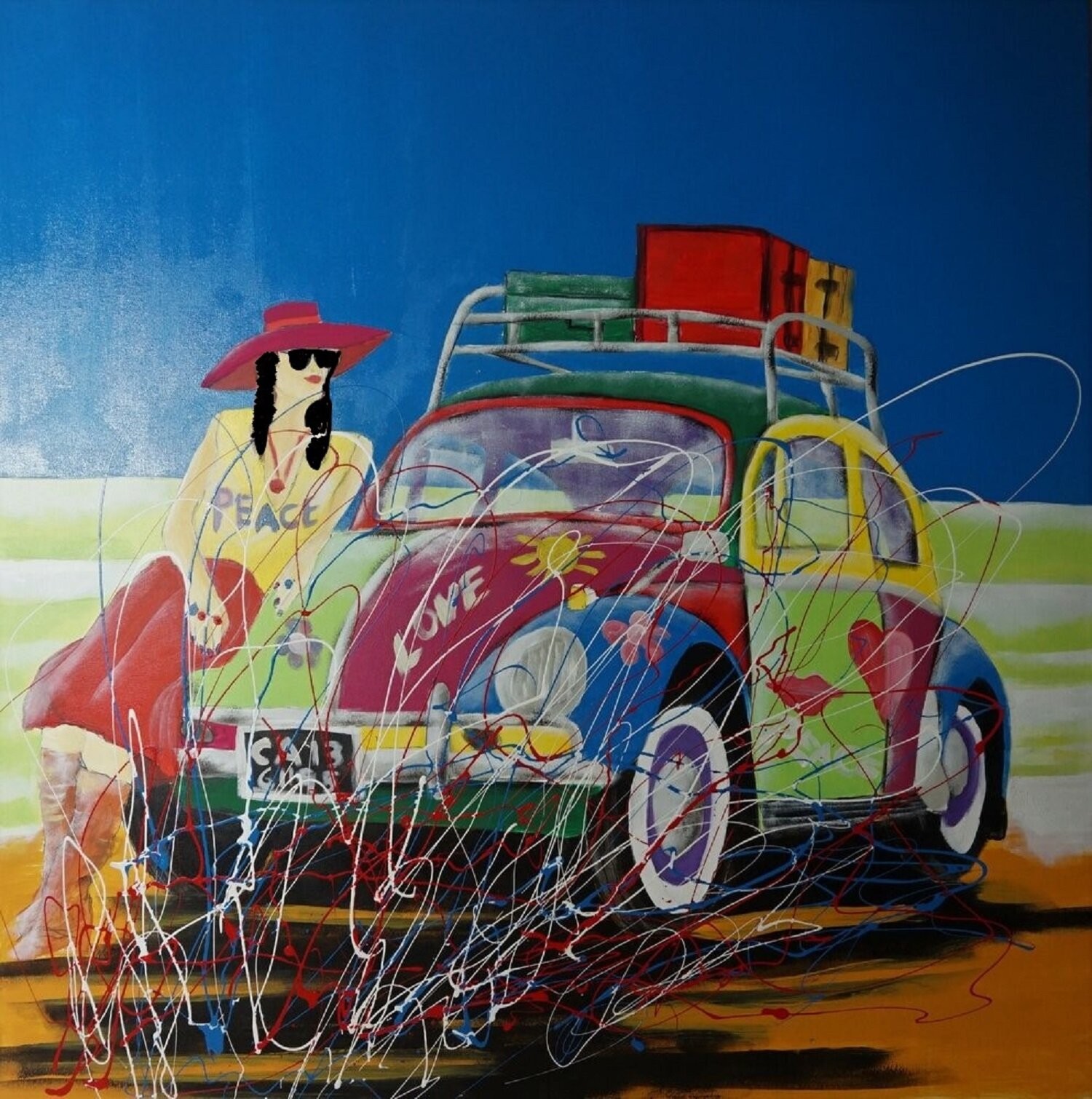 Topic Hippie paintings