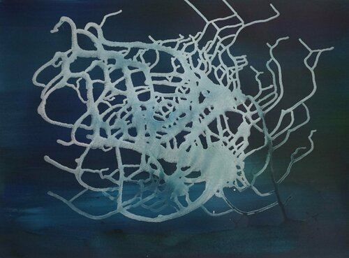 Tiefsee by Friedrich Wurm, Painting for Sale on Select