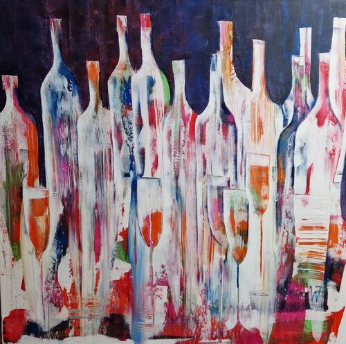 Prosecco by Friedrich Wurm, Painting for Sale on Select