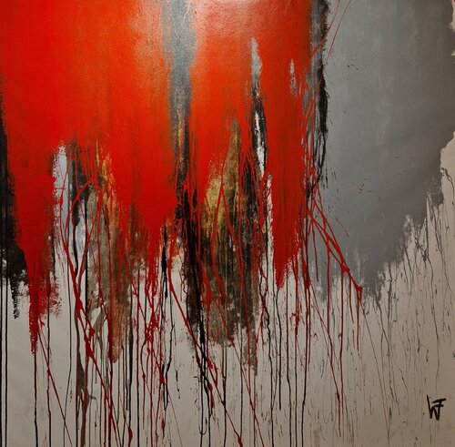 Emotion 7 by Friedrich Wurm, Painting for Sale on Select