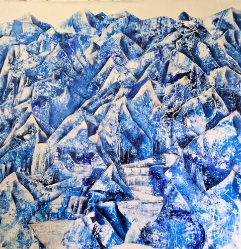 Die blaue Stunde by Friedrich Wurm, Painting for Sale on Select
