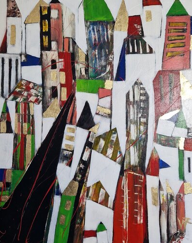 Broadway by Friedrich Wurm, Painting for Sale on Select