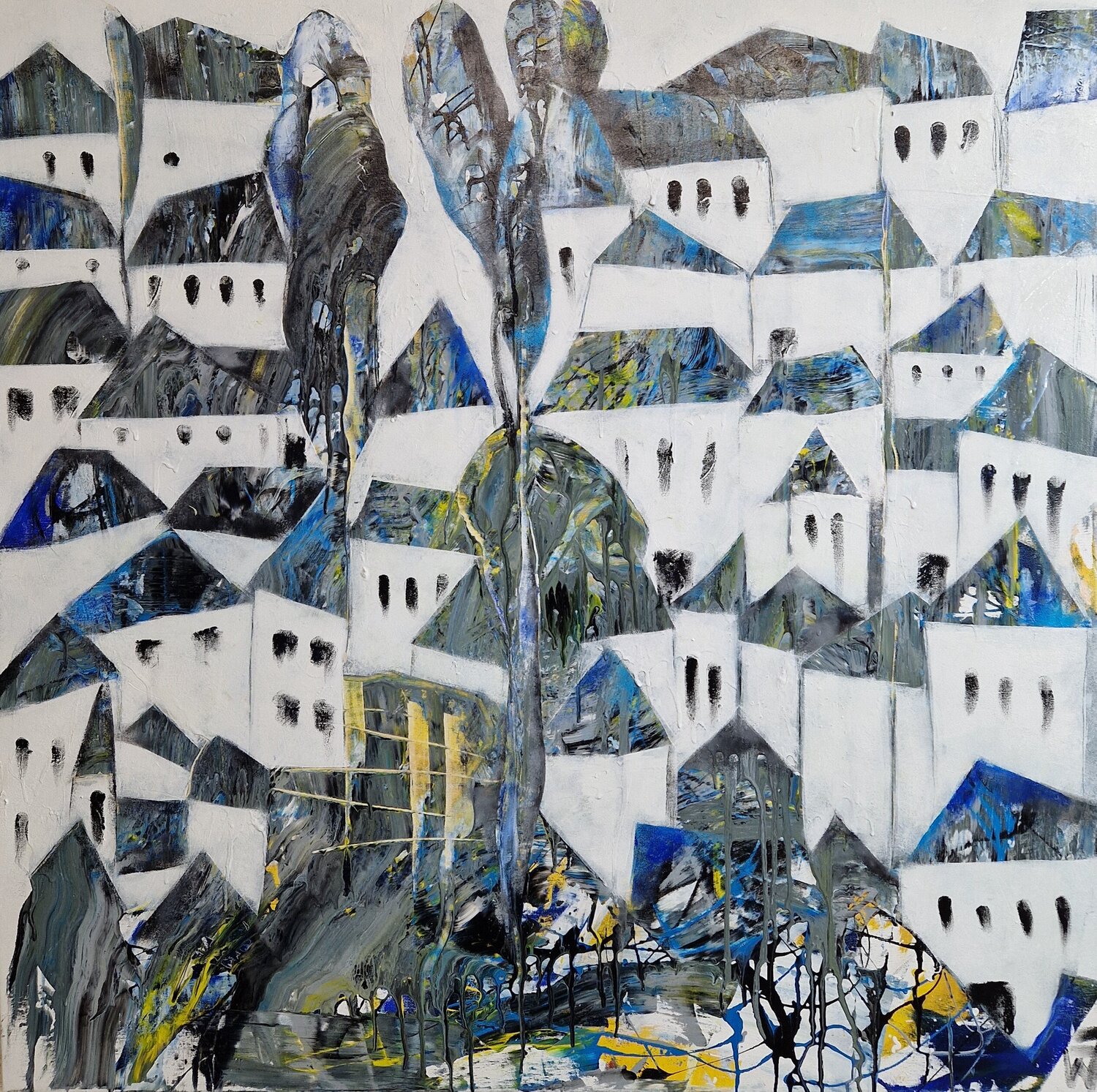 Die blaue Stunde Friedrich Wurm Original painting for sale
