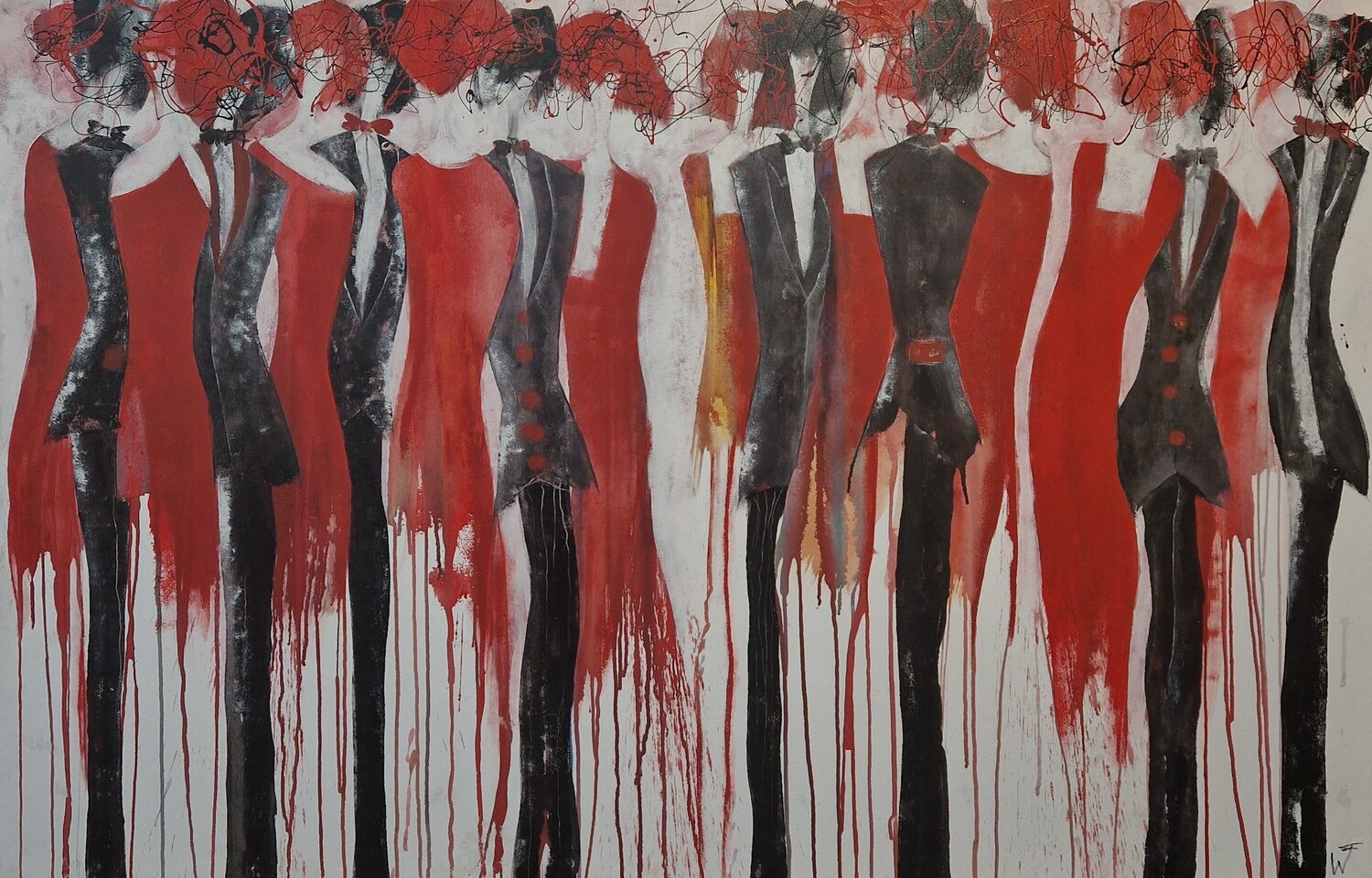 Die wahren Abenteuer sind im Kopf Friedrich Wurm Original painting for sale