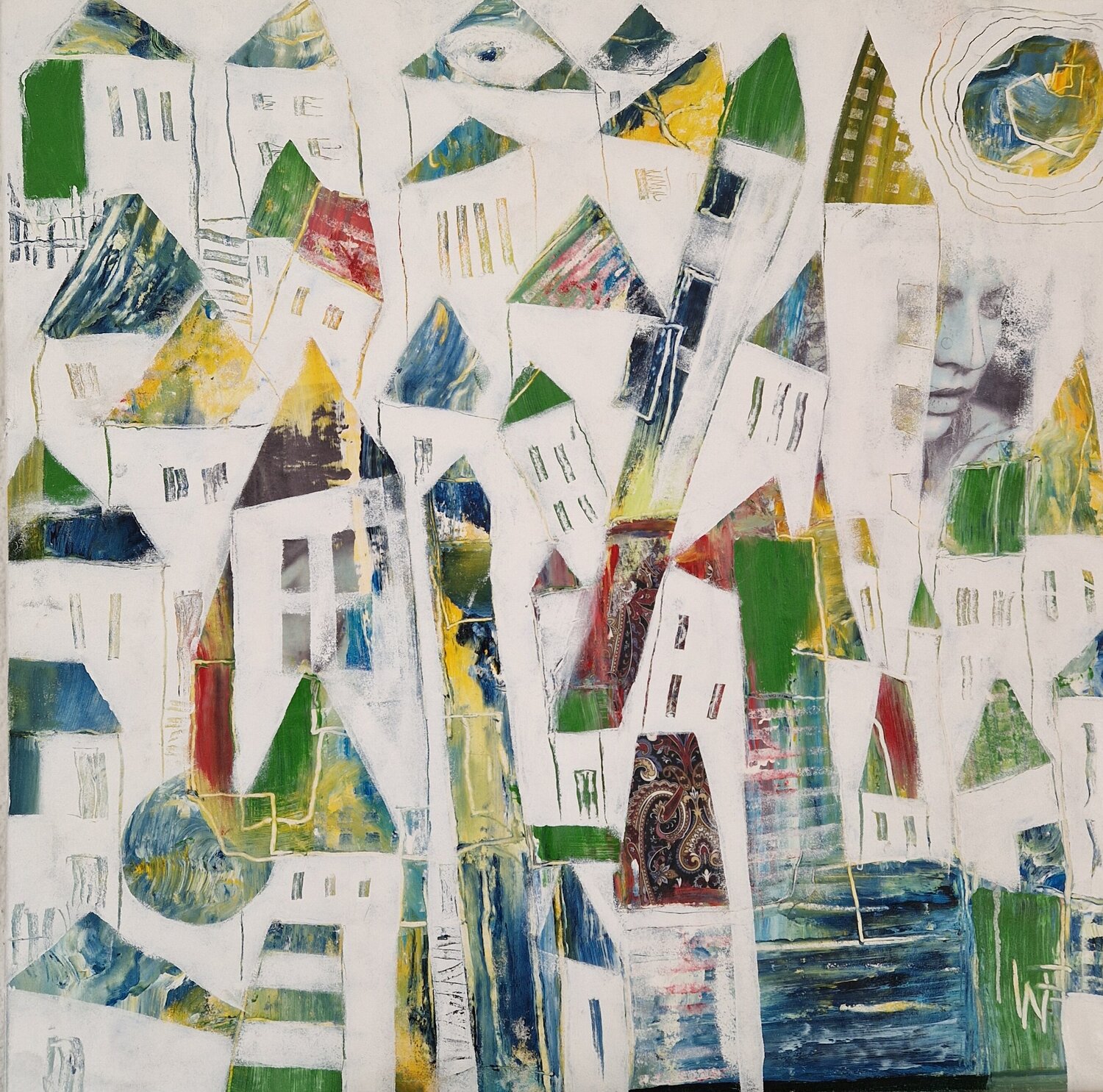 Spirit Friedrich Wurm Original painting for sale