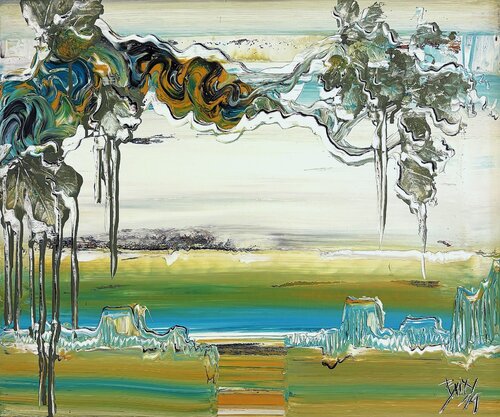 Horizon by Dietmar Brixy, Painting for Sale on Select