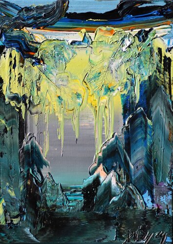 Wanderlust by Dietmar Brixy, Painting for Sale on Select