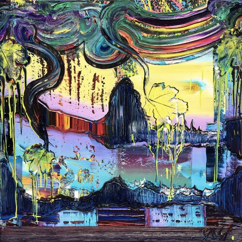 Happy by Dietmar Brixy, Painting for Sale on Select