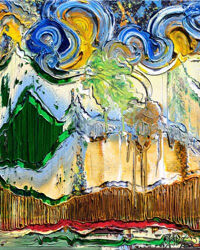 Journey by Dietmar Brixy, Painting for Sale on Select