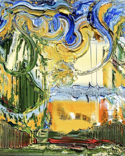 Journey by Dietmar Brixy, Painting for Sale on Select