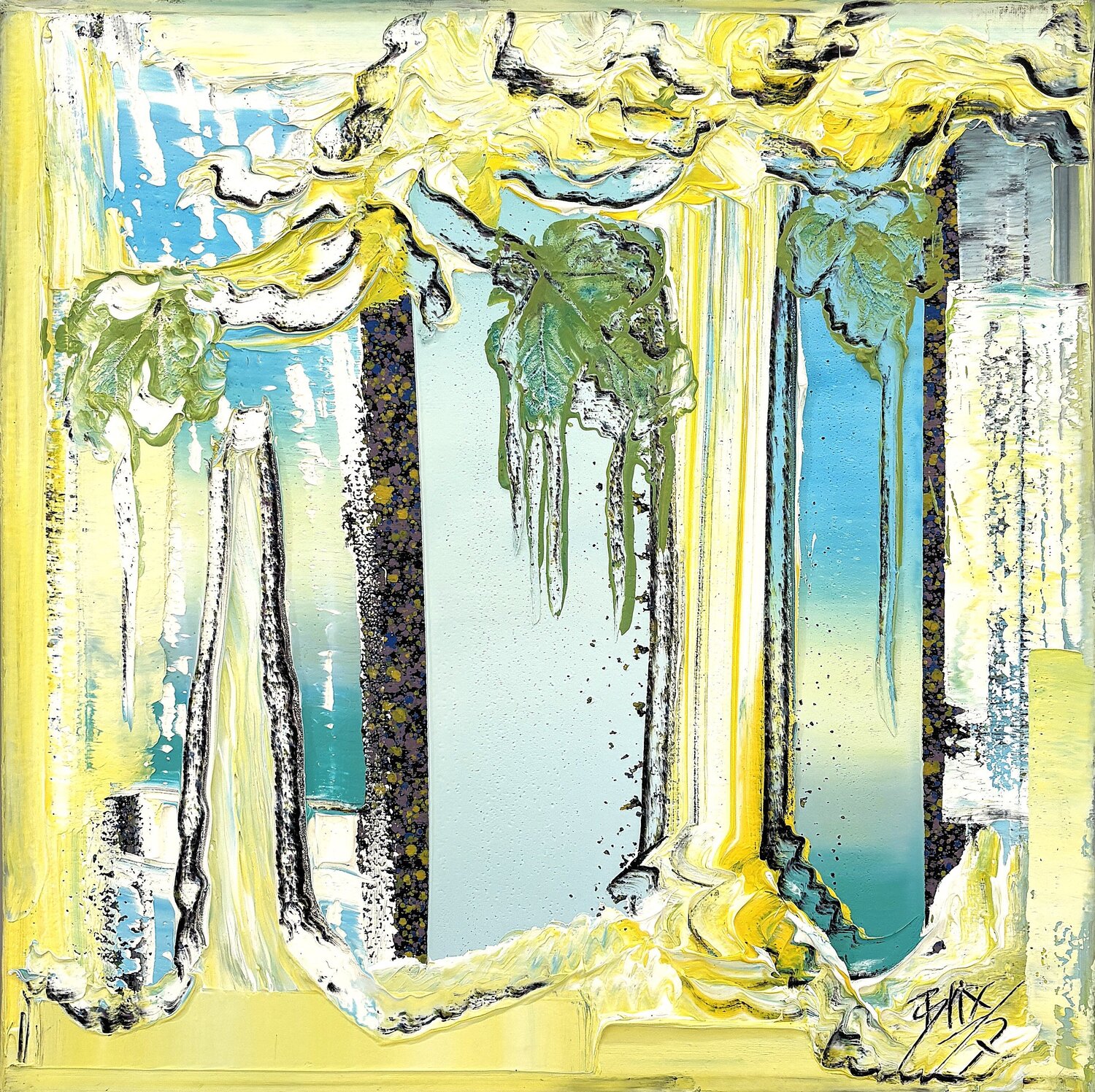 Room Dietmar Brixy Original painting for sale