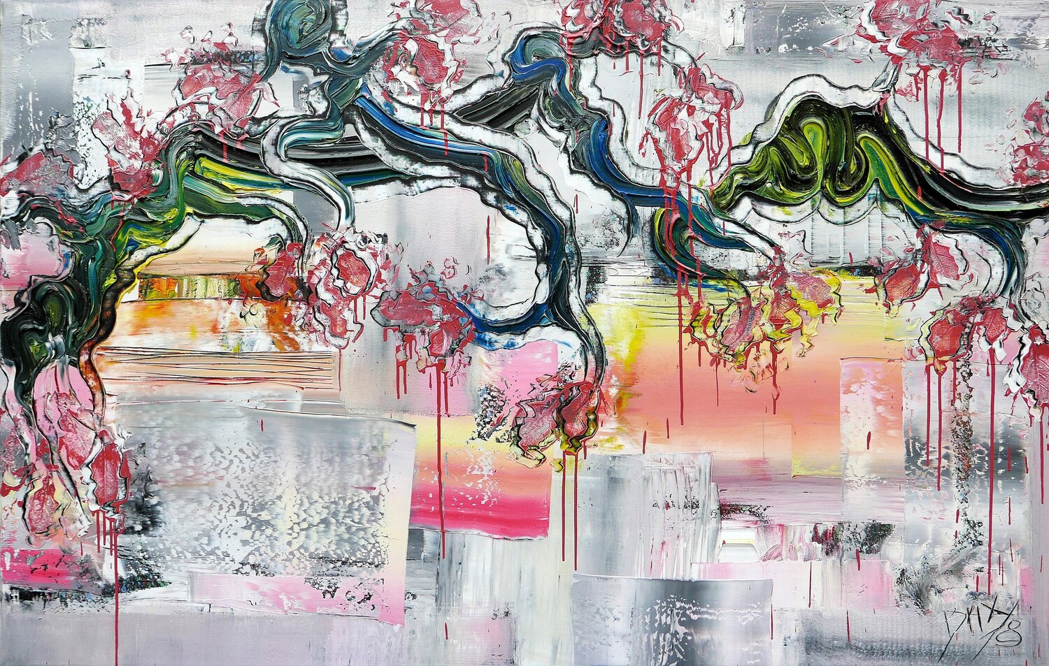 Horizon Dietmar Brixy Original painting for sale