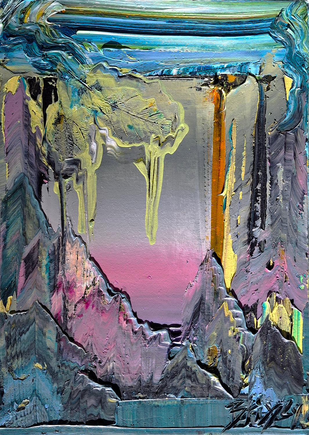 Wanderlust Dietmar Brixy Original painting for sale