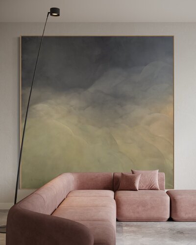 Shadowed Calm by Gabriela Azar Schreiner, Painting for Sale on Select