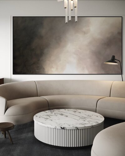 Night's Harmony by Gabriela Azar Schreiner, Painting for Sale on Select