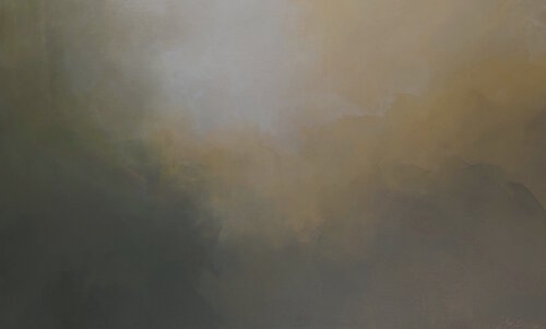 The Forest Wakes by Gabriela Azar Schreiner, Painting for Sale on Select