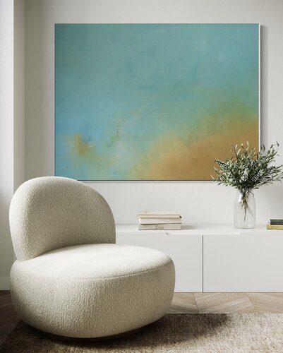 Shoreline by Gabriela Azar Schreiner, Painting for Sale on Select
