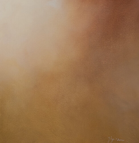 Ochre Fields I by Gabriela Azar Schreiner, Painting for Sale on Select