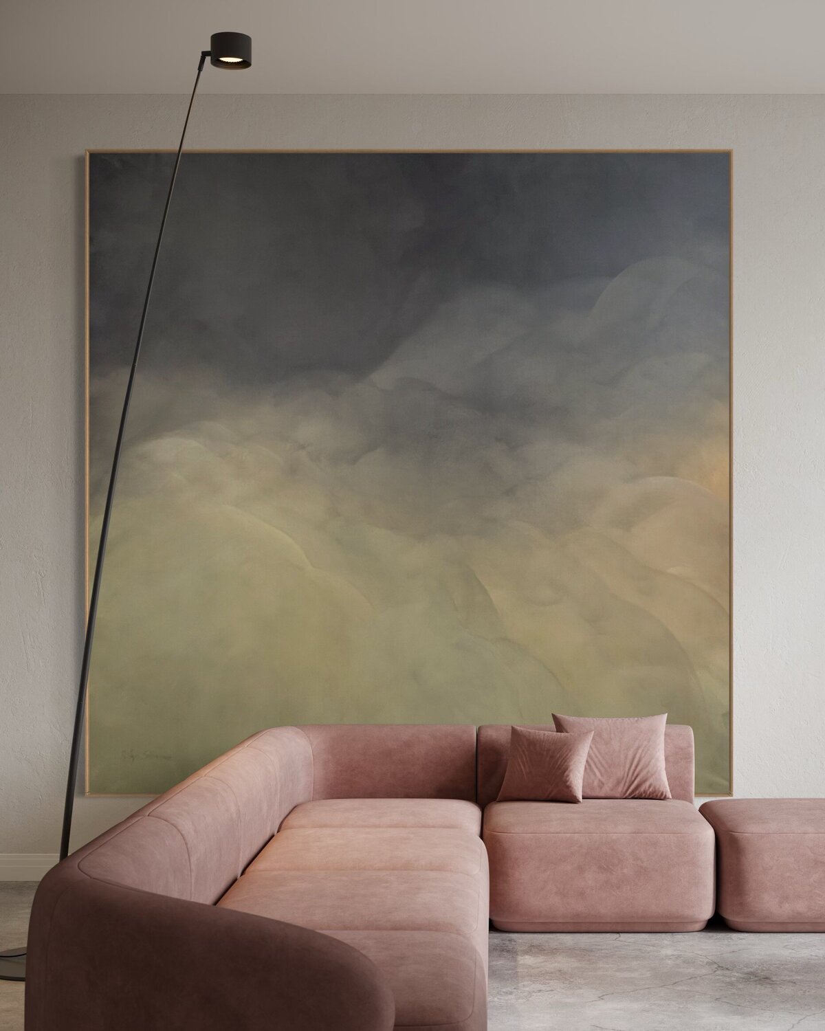 Shadowed Calm Gabriela Azar Schreiner Original painting for sale