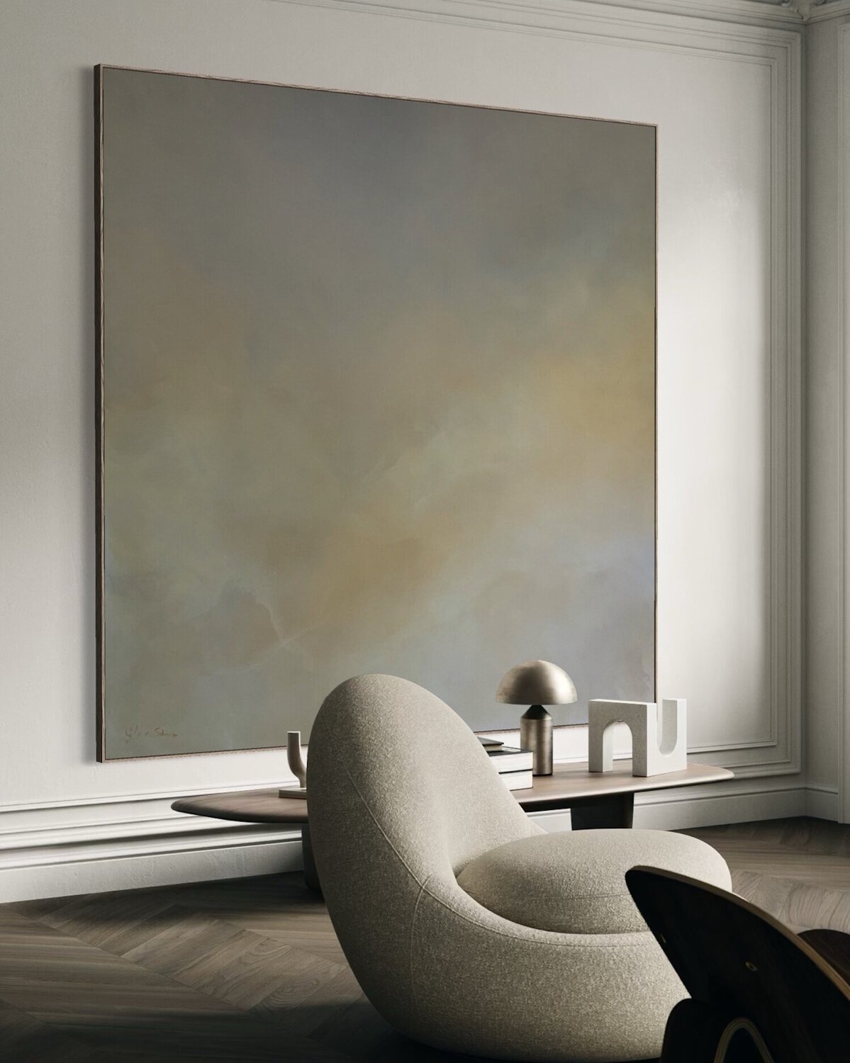 Sunset's Serenade Gabriela Azar Schreiner Original painting for sale