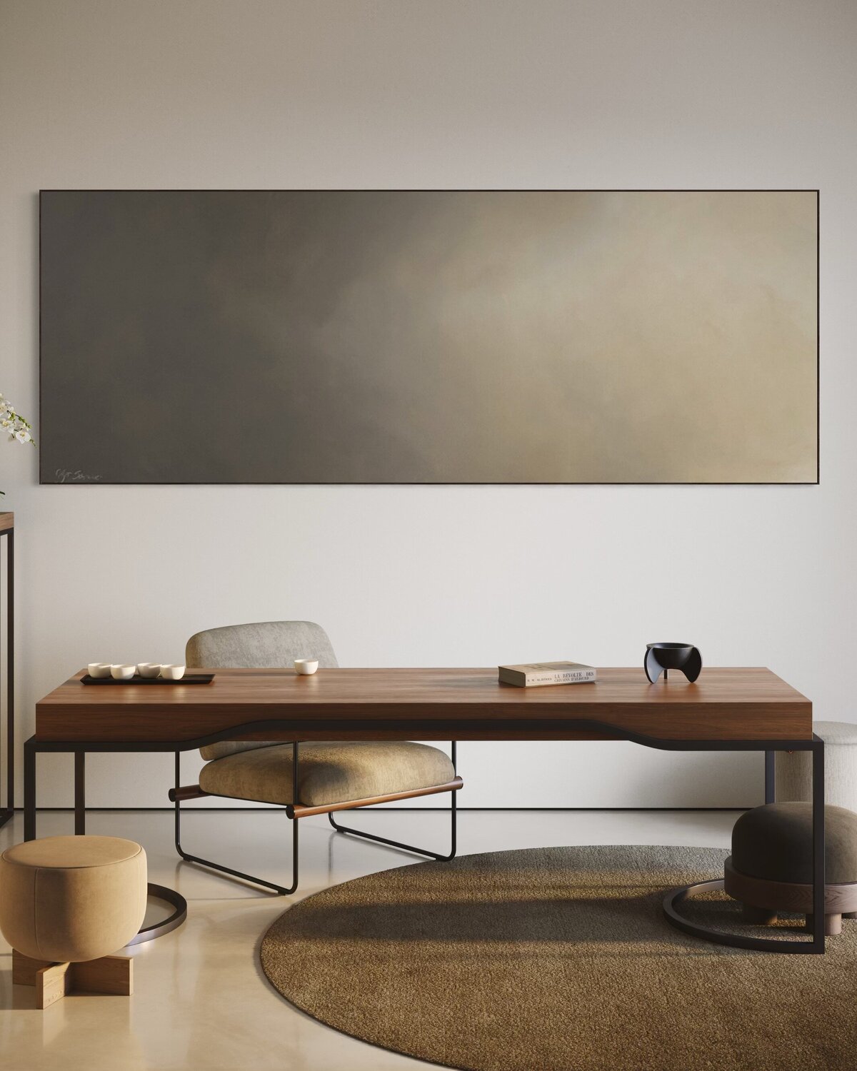 Tranquil Essence Gabriela Azar Schreiner Original painting for sale