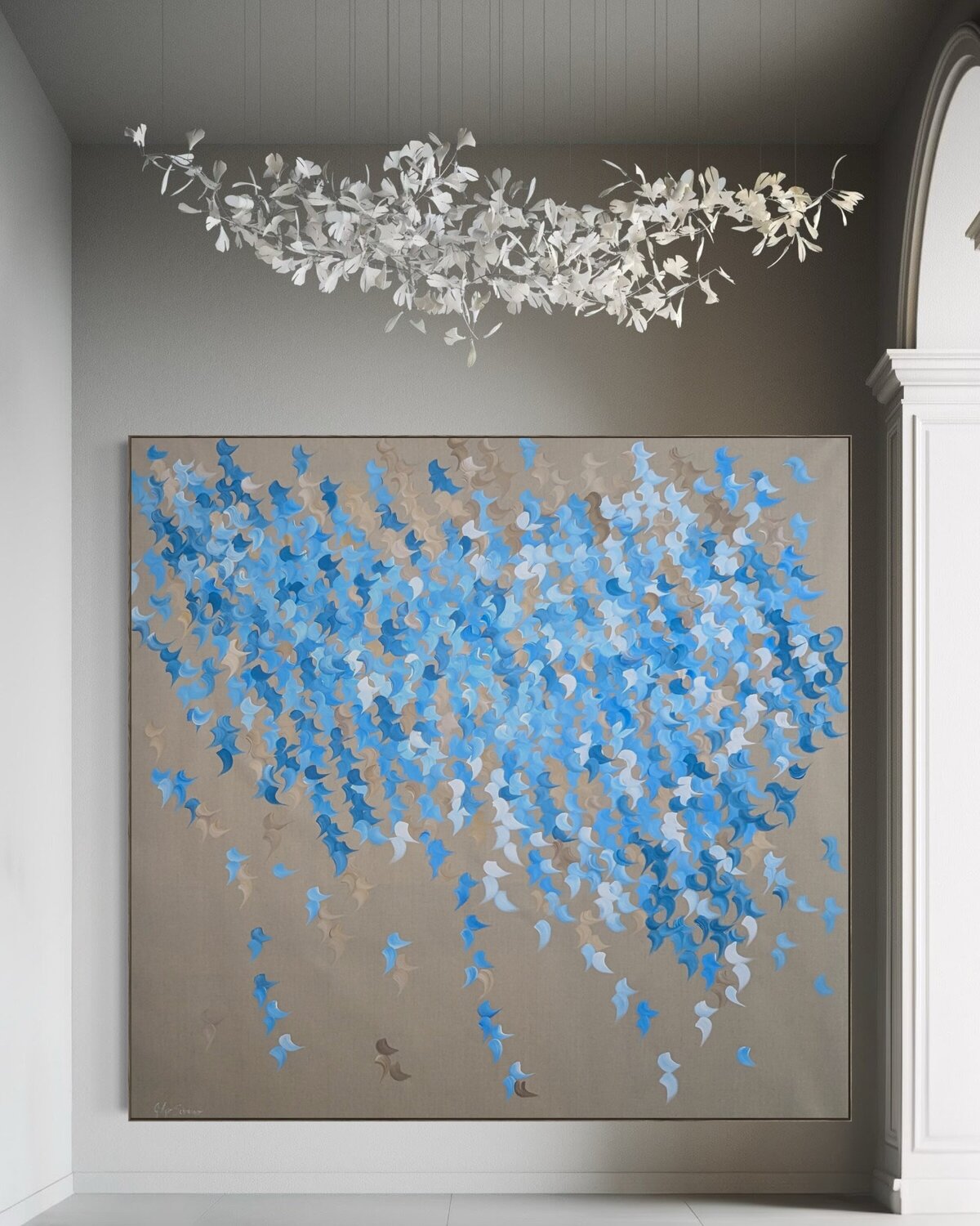 Where the Water Rests Gabriela Azar Schreiner Original painting for sale