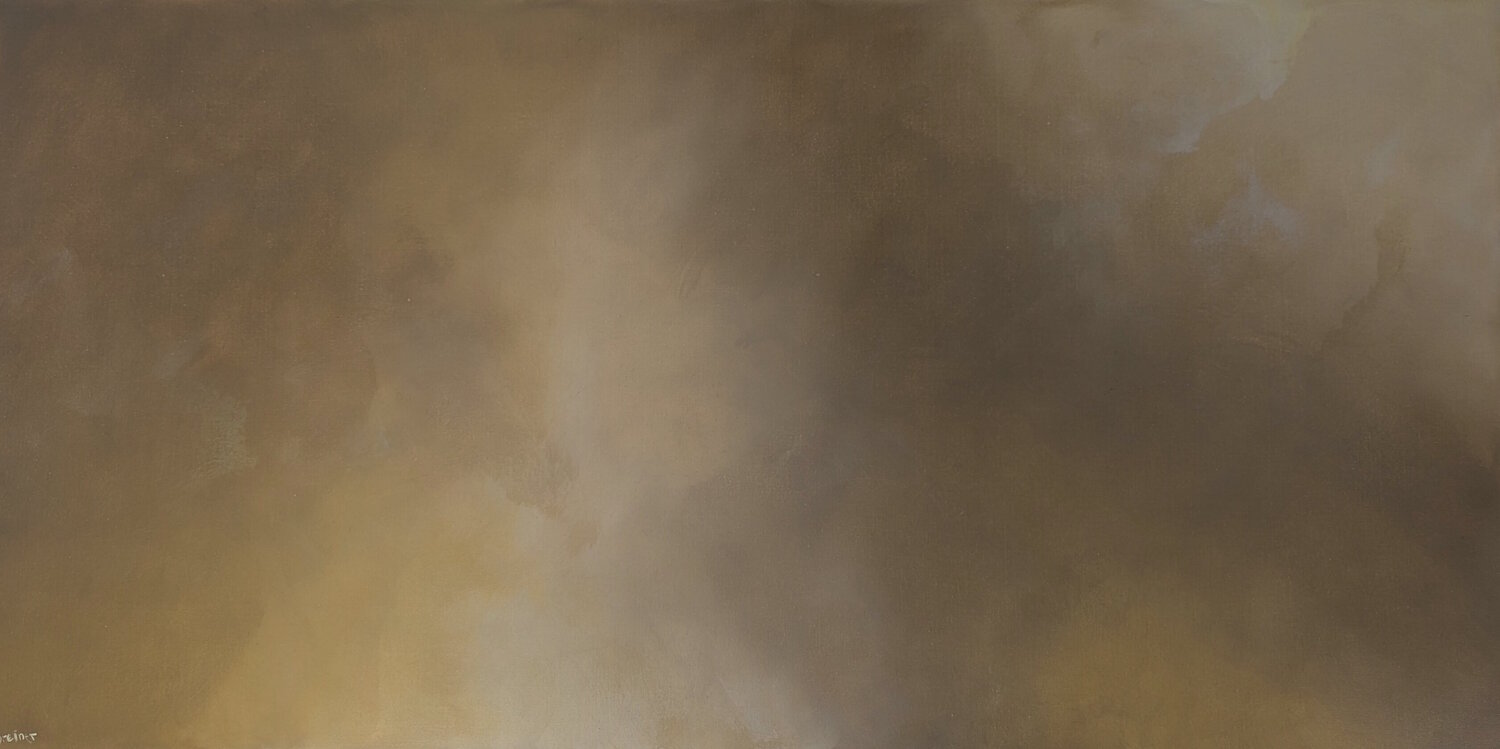 Caramel Horizon Gabriela Azar Schreiner Original painting for sale