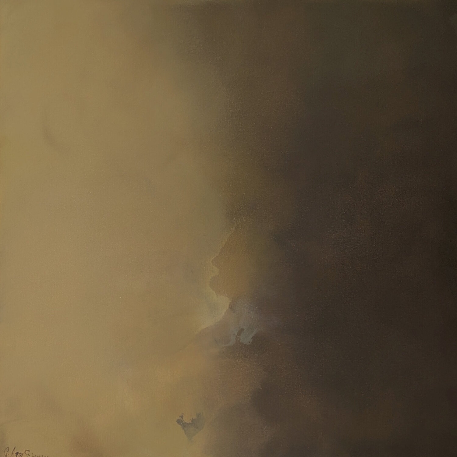Evening's Warmth Gabriela Azar Schreiner Originalgemälde zu verkaufen