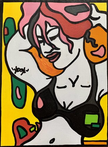 After Hours by Anouck Jourdaa, Painting for Sale on Select