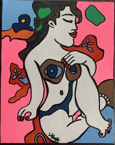 Moe Moe by Anouck Jourdaa, Painting for Sale on Select