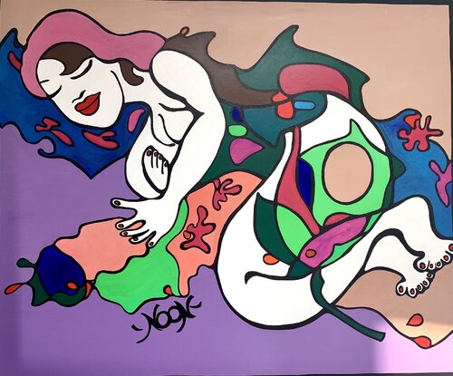 Midsummernight's Dream by Anouck Jourdaa, Painting for Sale on Select