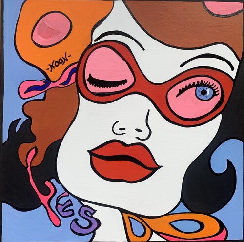 Yess by Anouck Jourdaa, Painting for Sale on Select