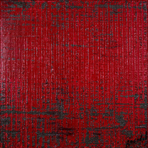 ZEN 2512 (rot) by Anando Arnold, Painting for Sale on Select