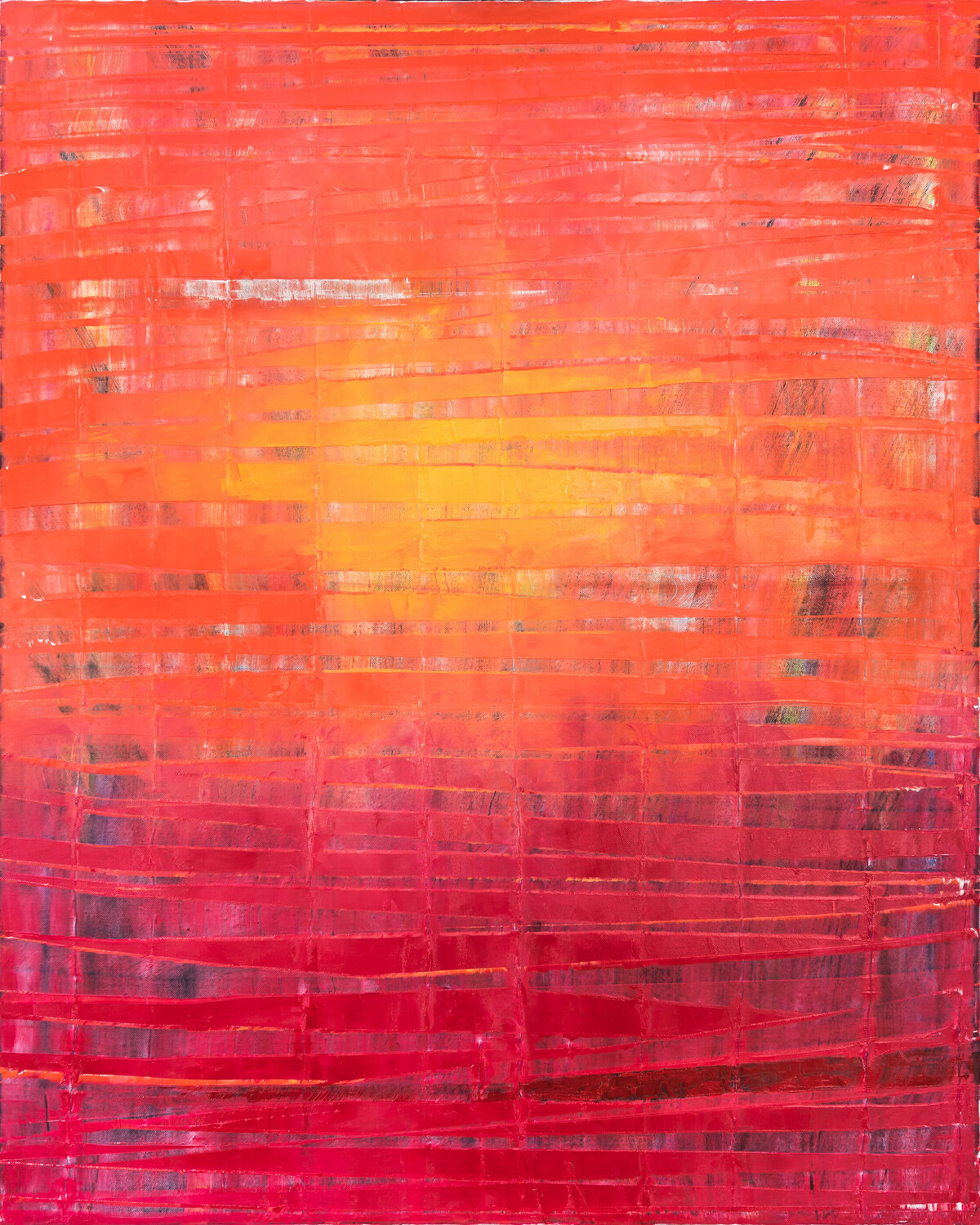 ZEN 2110 (sunset) Anando Arnold Original painting for sale