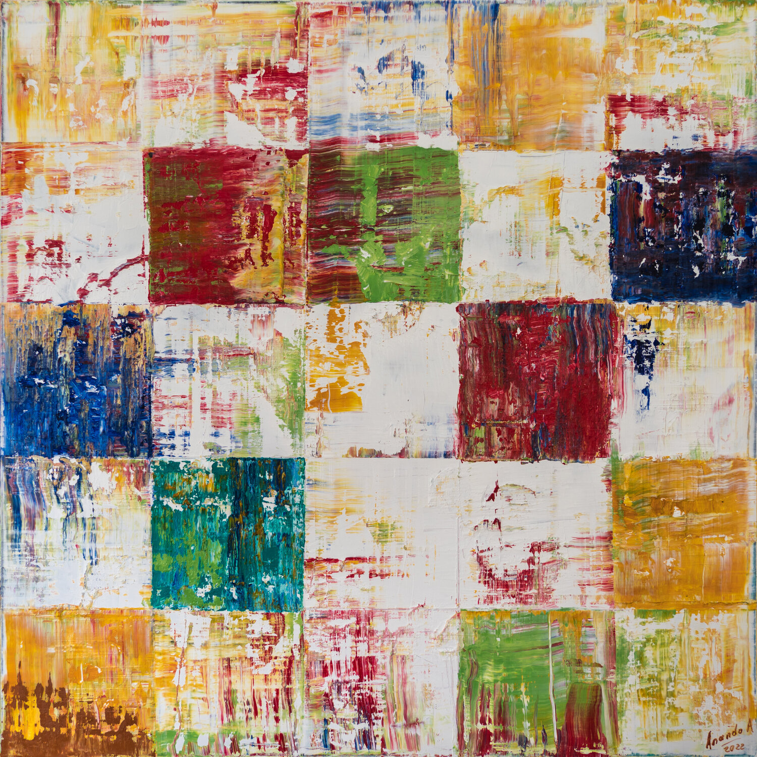 ZEN 2214 (summer heat) Anando Arnold Original painting for sale