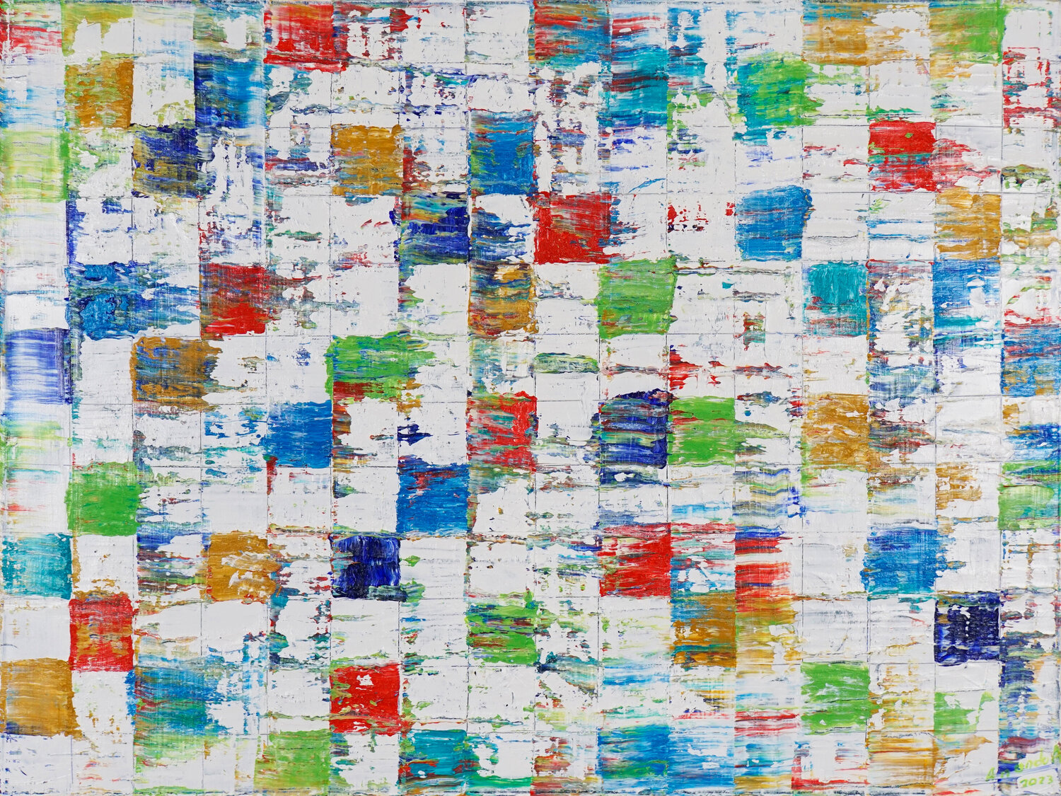 ZEN 2307 (morning breeze) Anando Arnold Original painting for sale