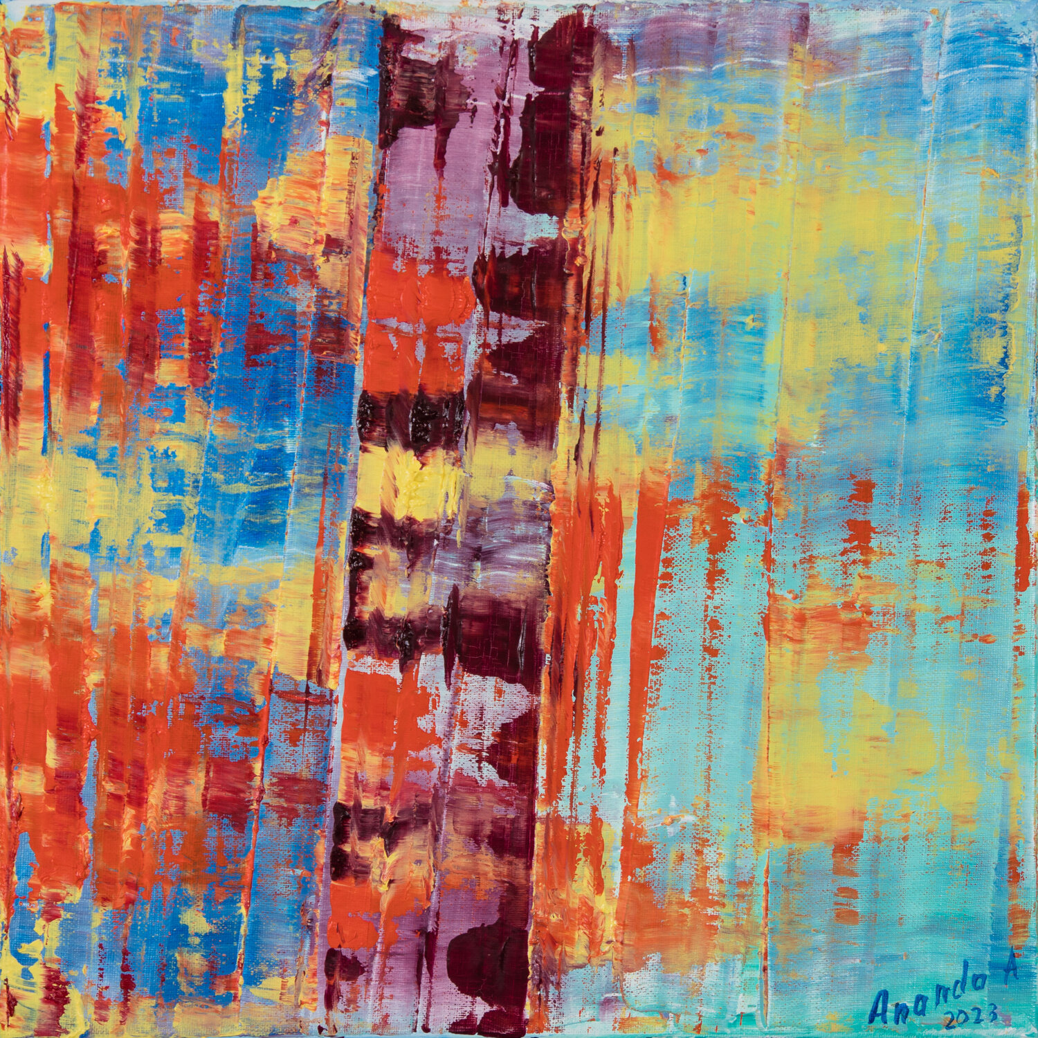 ZEN 2316 Anando Arnold Original painting for sale