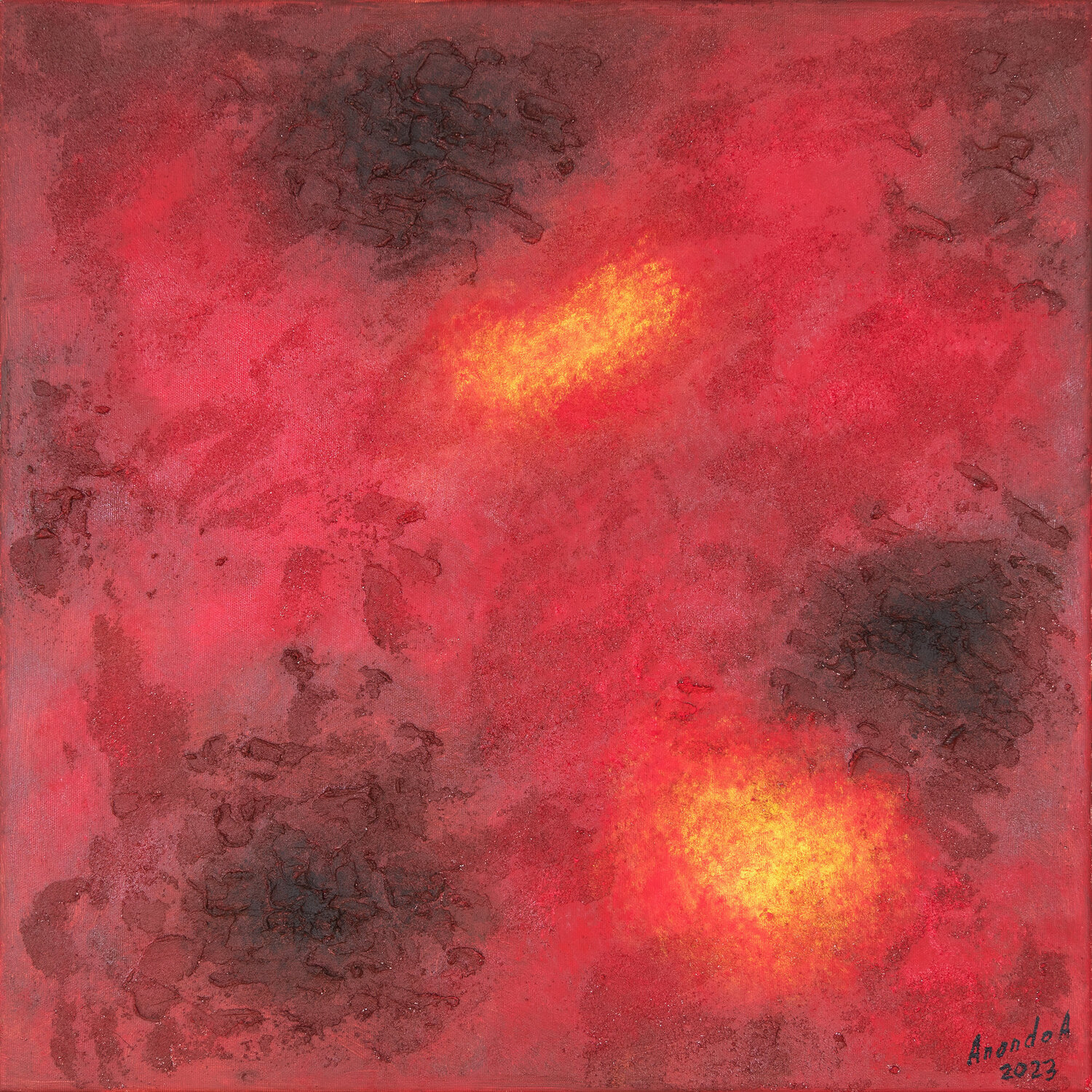 ZEN 2318 (autumn) Anando Arnold Original painting for sale