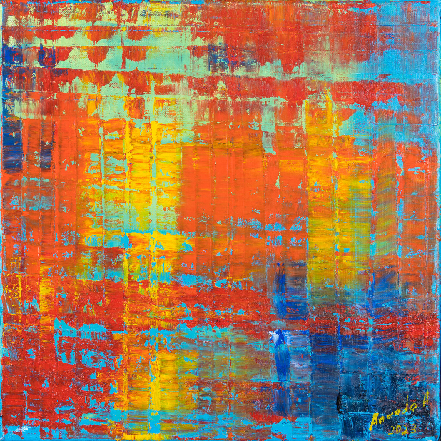 ZEN 2320 Anando Arnold Original painting for sale