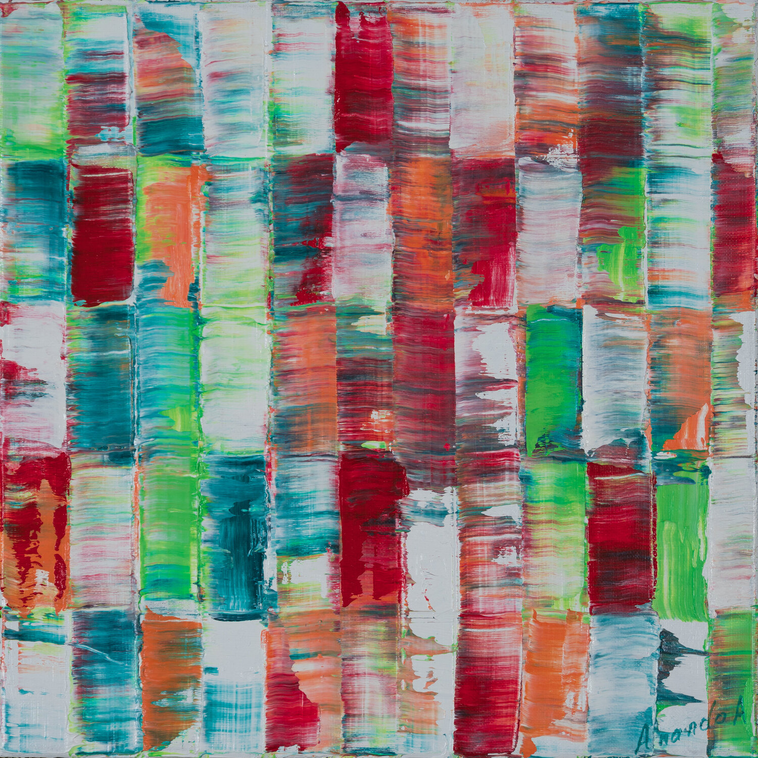 ZEN 2511 (springtime) Anando Arnold Original painting for sale