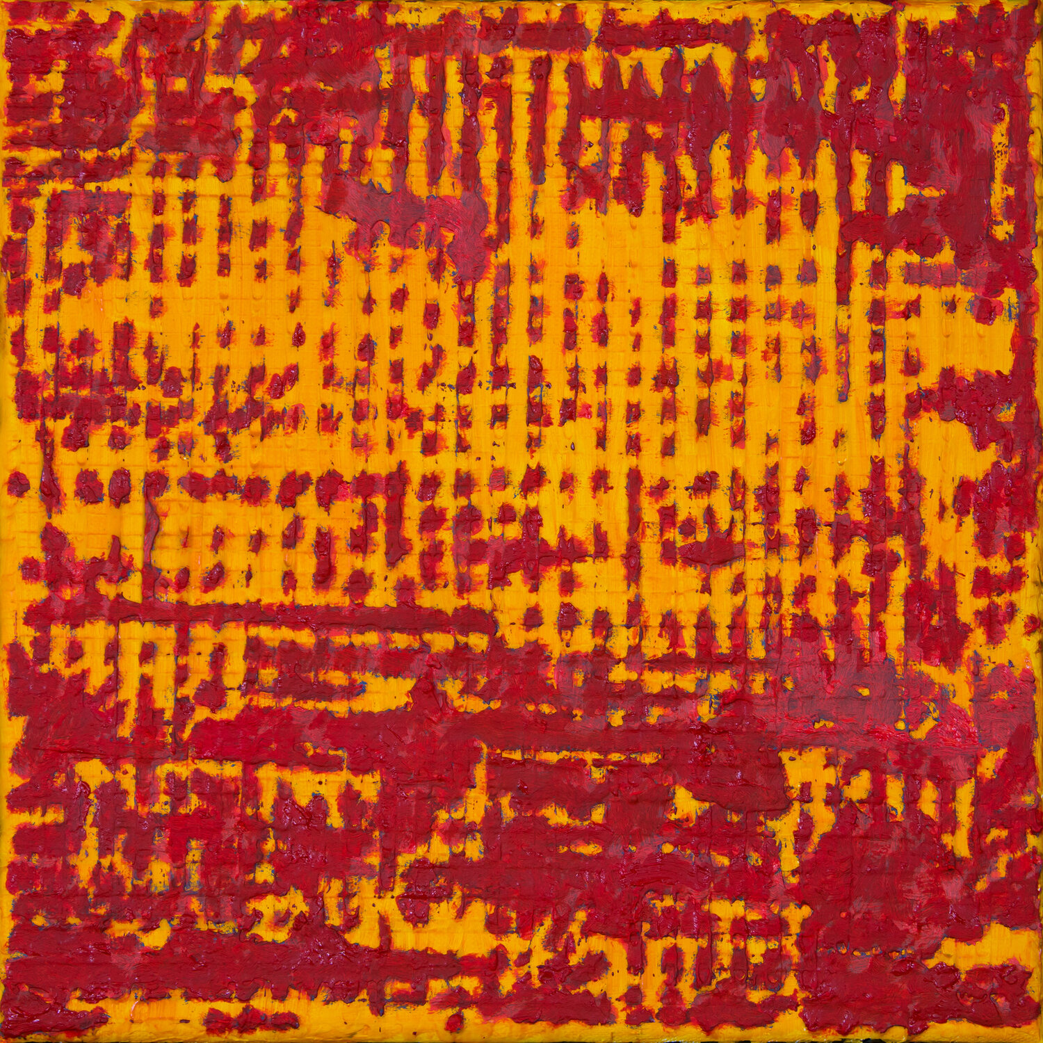 ZEN 2602 (gelb) Anando Arnold Original painting for sale