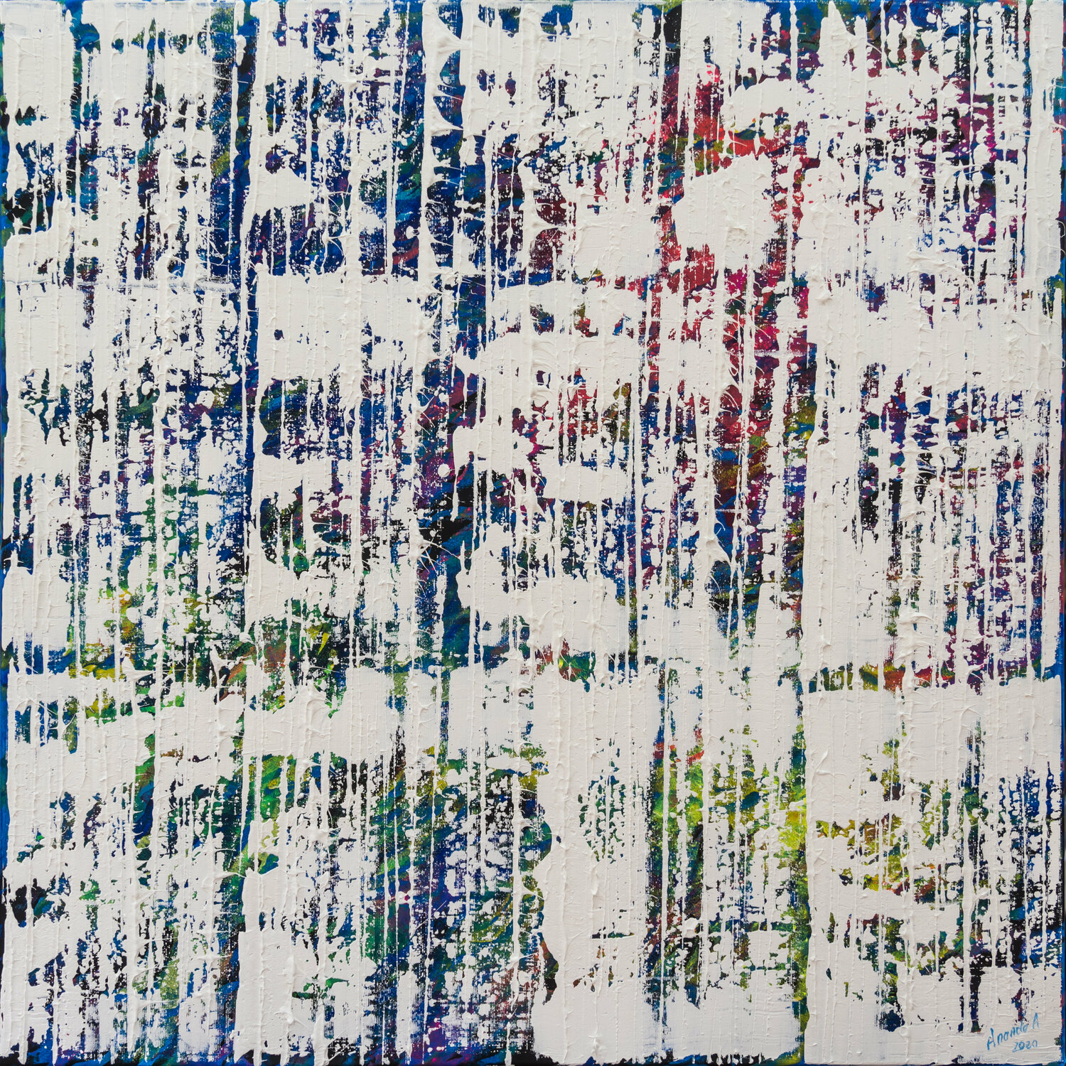 Aspen Mountain Dreaming Anando Arnold Original painting for sale