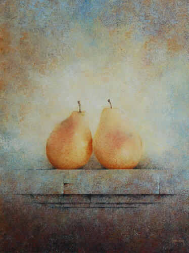 Les poires by Michèle Loussouarn, Painting for Sale on Select
